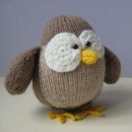 Graduation Owl Toy Knitting Patterns on Luulla