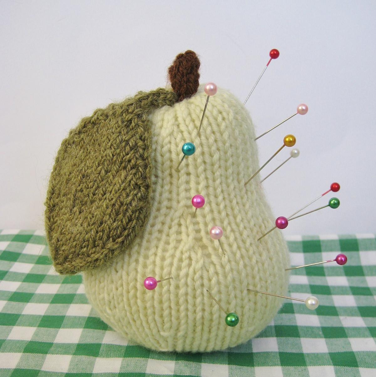 Apple & Pear Toy Knitting Patterns on Luulla