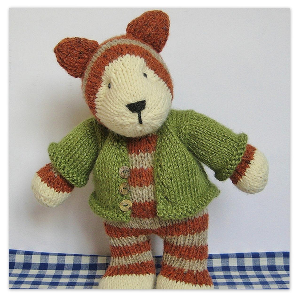 Tabby Cat Toy Knitting Patterns on Luulla