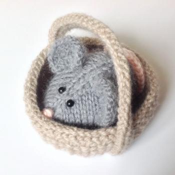Bubble Badger And Squeak Mouse Toy Knitting Patterns on Luulla